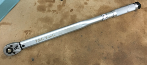 T&E T0250 50-250FTLB Brand New Torque Wrench