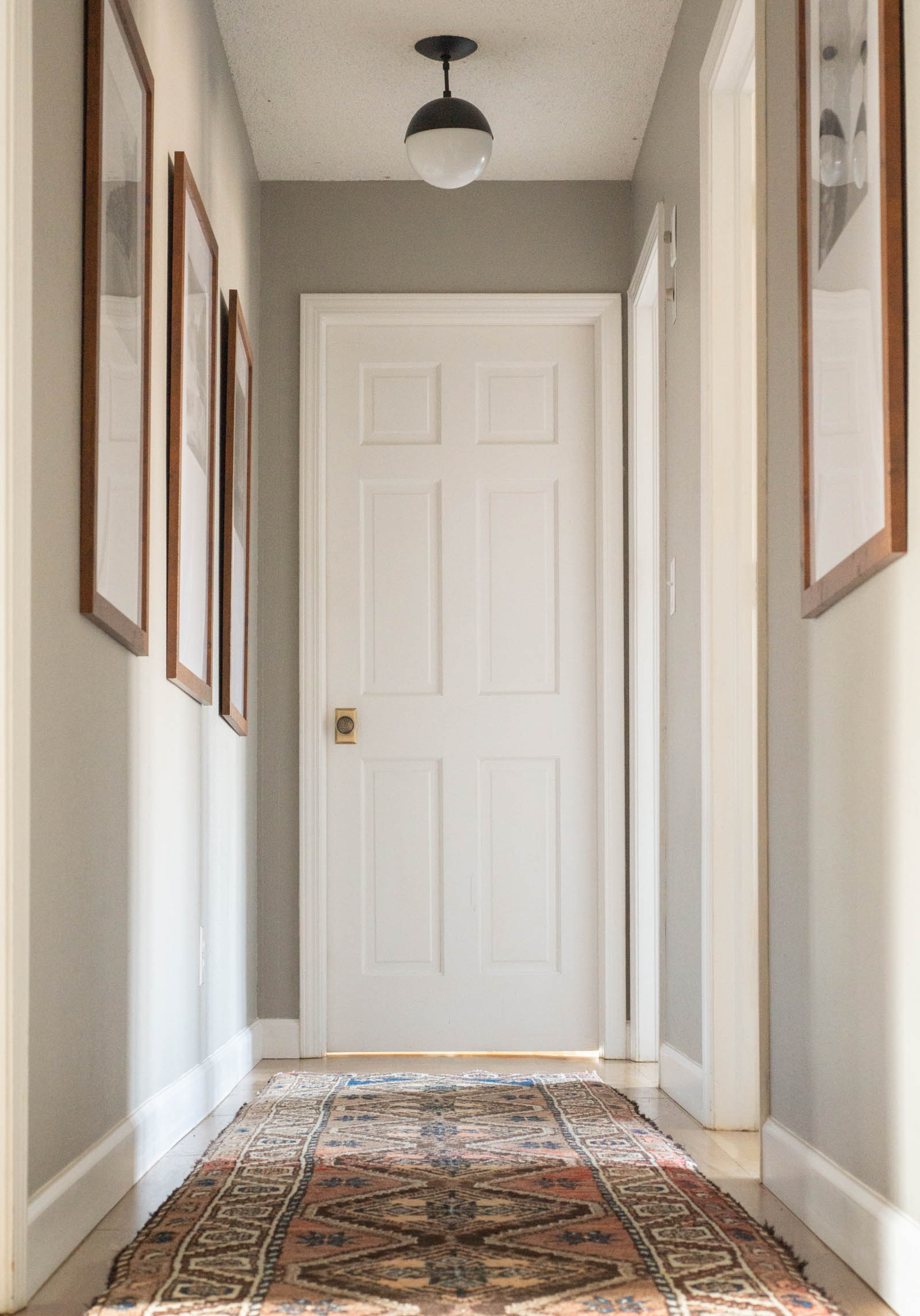 ashley mayes hallway with door