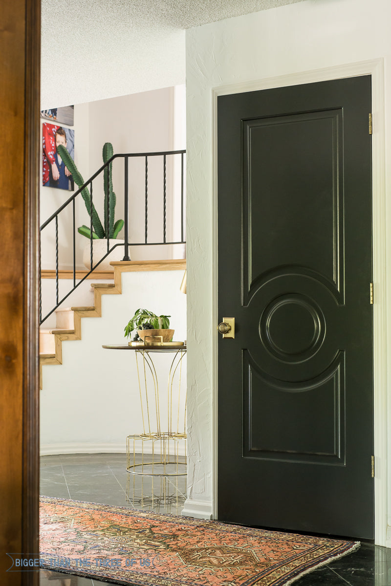 ashley mayes hallway with door